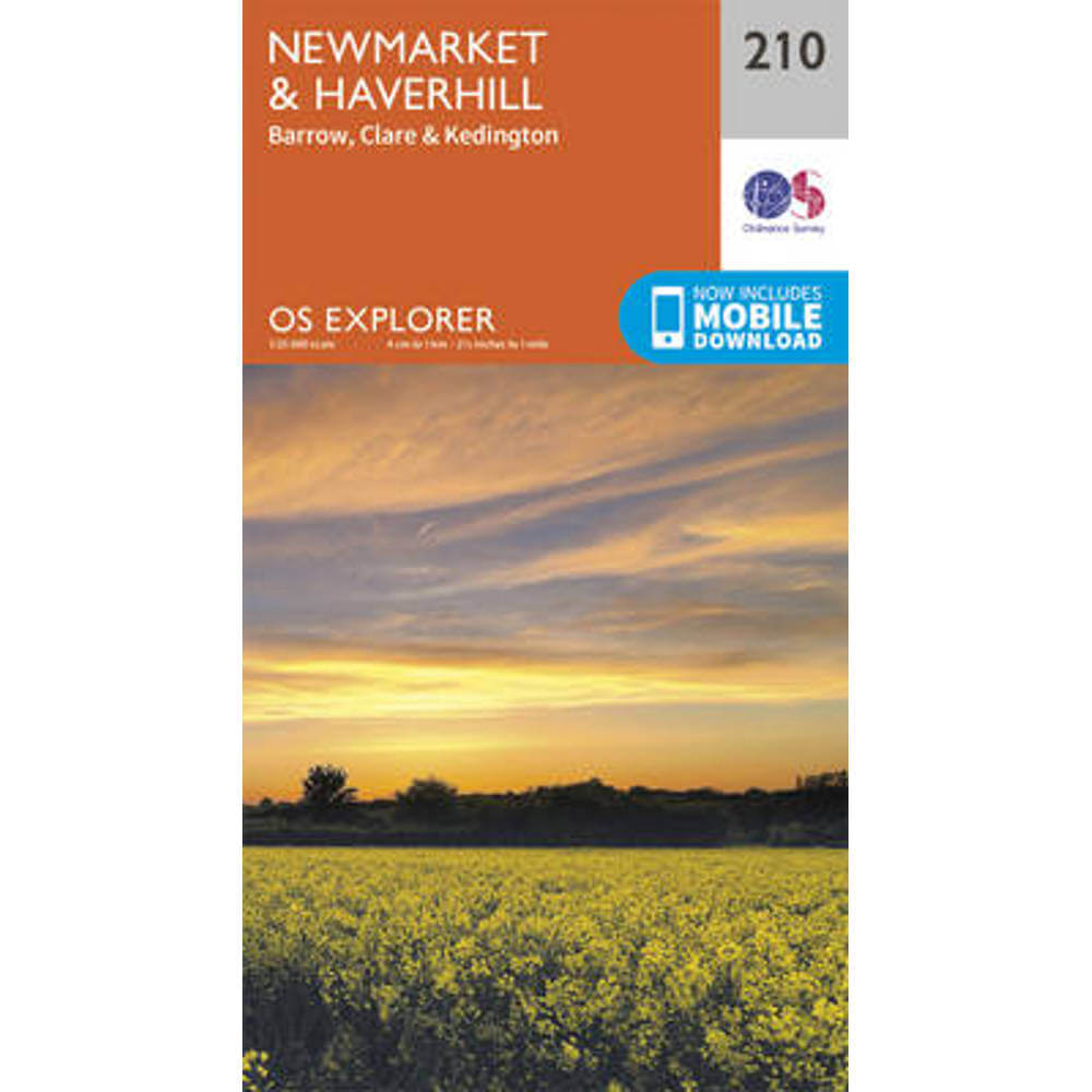 Newmarket and Haverhill, Barrow, Clare and Kedington - Ordnance Survey